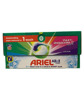 Ariel Allin1 Pods Colour – 28 stuks (509,6g) – Krachtige Reiniging & Kleurbescherming